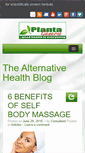 Mobile Screenshot of planta-genericherbals.com